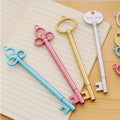 Metallic Key Pen Retro Pens Creative Office School Stationery Japan Gift