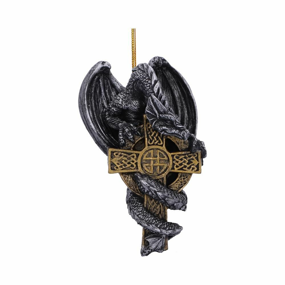 Dragon Christmas Tree Baubles Hanging Ornament Bauble Decoration - Claus Hanging Ornament 11cm