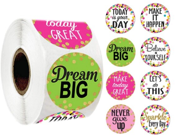 Kids Reward Stickers Labels Well Done Children's School Teachers & Nursery 25mm - Design 19