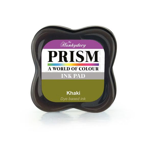 Ink Pad Craft Pigment for Paper Wood Fabric Scrapbook 51 Colours Art InkPad - Khaki