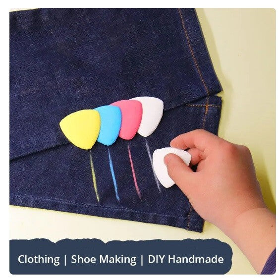 Tailors Chalk Dressmaker Sewing Marking Fabric Assorted Colours 48mm