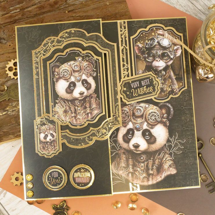 Hunkydory Greeting & Birthday Card Making Kits Luxury Topper Set Pack Toppers