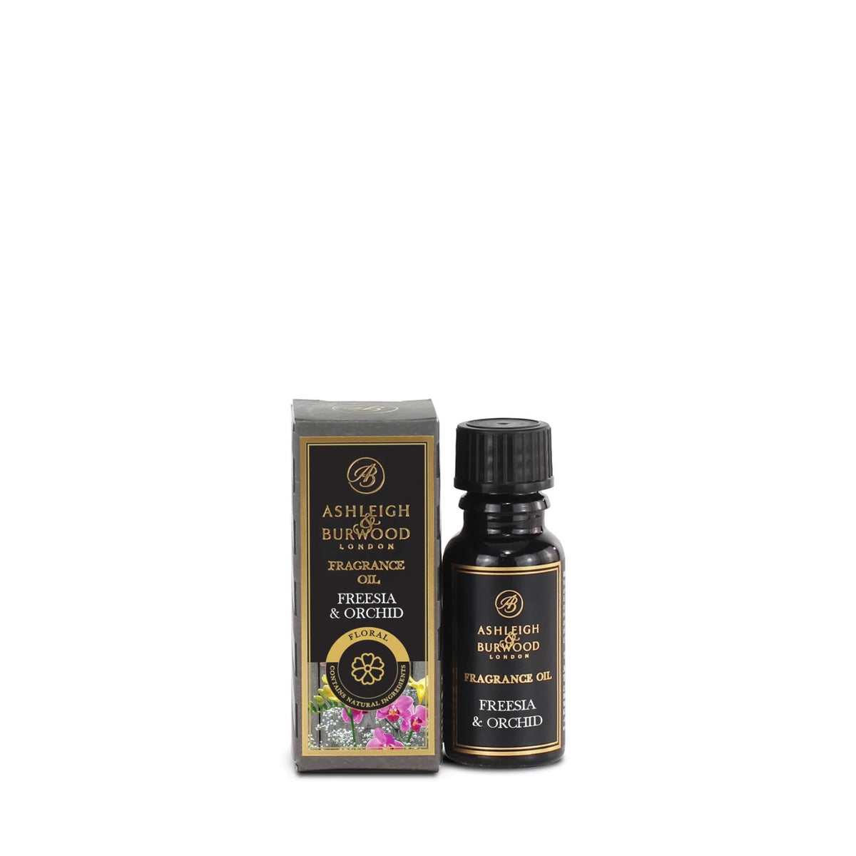 Ashleigh & Burwood Fragrance Oil Burner Refragrance Pot Pourri Refresher - Freesia & Orchid 15ml