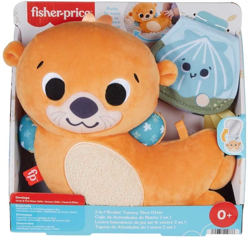 Fisher Price - 2-in-1 rockin' tummy time otter