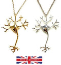Neuron Necklace Statement Jewellery Science Pendant Necklace & Gift Bag
