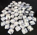 Diamante Square Crystal Buttons Gem 2 Hole Sewing Craft 10/20/50/100