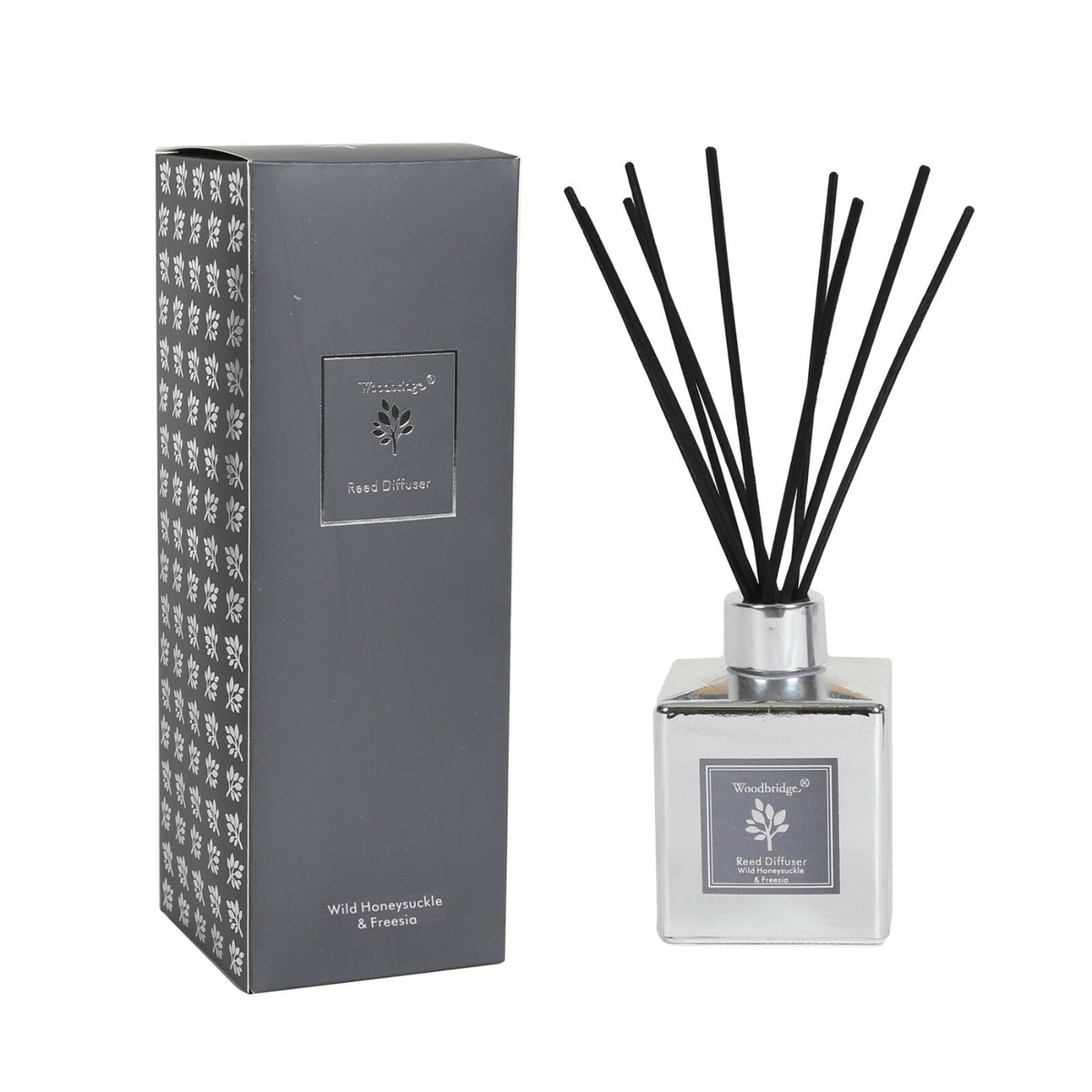 Woodbridge Premium Luxury Reed Diffuser Boxed Scented Home Gift - Wild Honeysuckle & Freesia Reed Diffuser 120ml