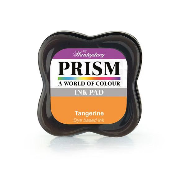 Ink Pad Craft Pigment for Paper Wood Fabric Scrapbook 51 Colours Art InkPad - Tangerine