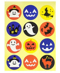 Halloween Round Labels Seal Stickers Sweet Treat Craft Stickers Gift Craft