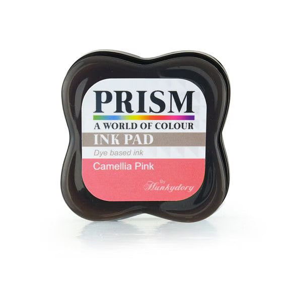 Ink Pad Craft Pigment for Paper Wood Fabric Scrapbook 51 Colours Art InkPad - Camellia Pink