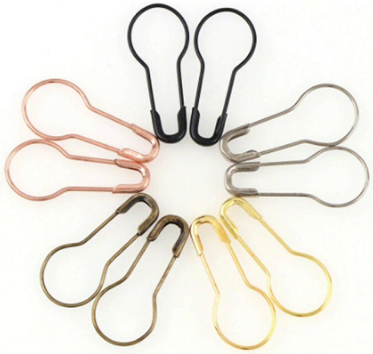 Stitch Markers Stitch Holders Knitting Crochet Metal Pins Mixed 5/10/25/50/100