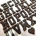 3D Grey Varsity Chenille Patch Letter Patches Iron Sew on Alphabet 5cm