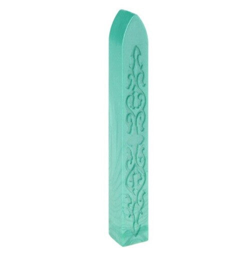 Traditional Wax Sealing Stick Letters Stamp Envelope Seal Scrap Book Manuscript - Light Green