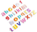 Kids Colourful Letter Patch Iron or Sew on Embroidered Alphabet Customise