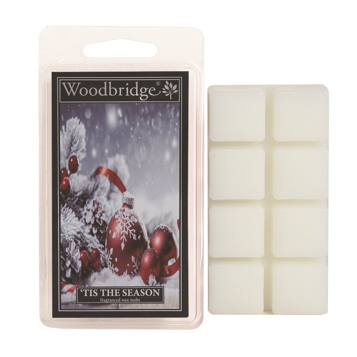 Woodbridge Scented Wax Melts - Melt Burn Time: Up to 16 Hours Per Segment - Tis The Season