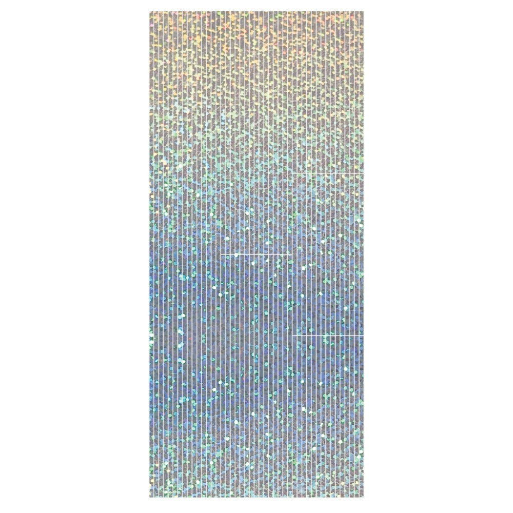 Lines Border Line Diamond Sparkle Peel Off Sticker Edge Craft Stickers - Silver