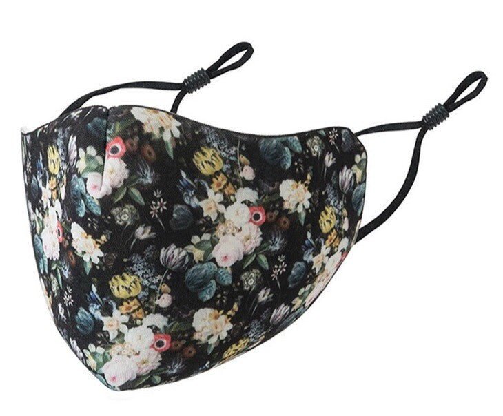 Face Mask Covering Mask Washable Reusable Patterned Designed Face Masks - 1