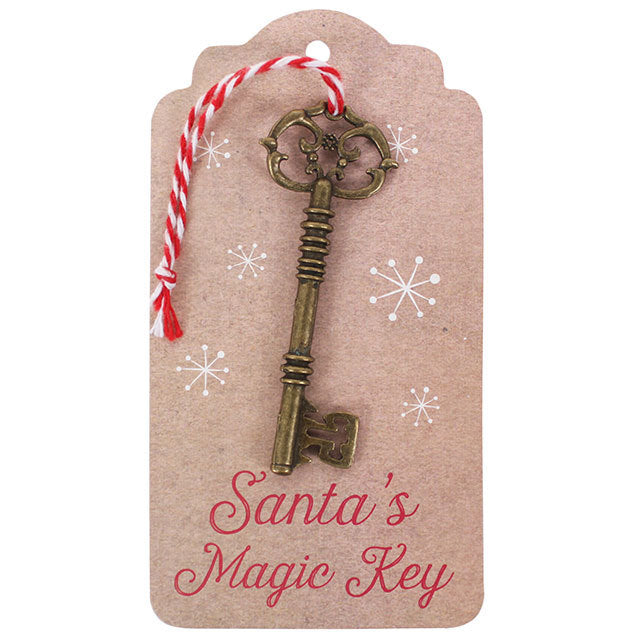Santa's Magical Key Christmas Novelty Decoration Santa Clause Magic Key