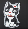 Dog Puppy Sew on Sequins Appliqué Patch Motif Sparkly Customise