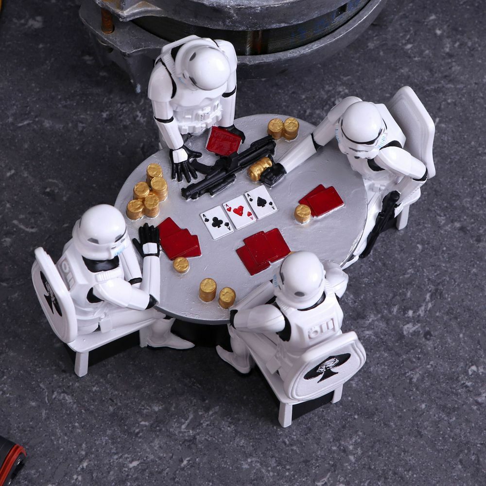 Star Wars Stormtrooper Licensed Helmet Box Pen Pot Bookends Poker Ornament