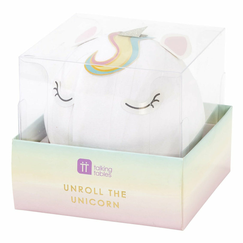 We Heart Unicorn Face Plates Wonderball Children's Party Table Decorations Games - Unicorn Wonderball