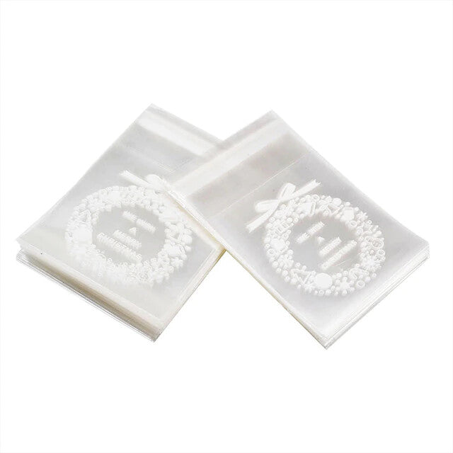 Christmas Sweet Candy Craft Money Jewellery Mini Gift Bags - Self Seal Bags - 3