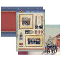 Hunkydory Christmas Card Making Kits Festive Xmas Luxury Topper Set Pack Toppers - A Christmas Chorus