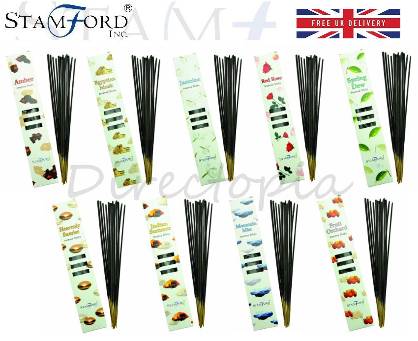 Stamford Premium Incense Sticks Packs Spiritual Wiccan Gothic Romance