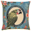 Parrot Parrots Tropical Birds Premium Tapestry Cushion Covers 18" x 18" - Green Parrot