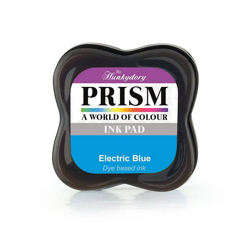 Ink Pad Craft Pigment for Paper Wood Fabric Scrapbook 51 Colours Art InkPad - Electric Blue