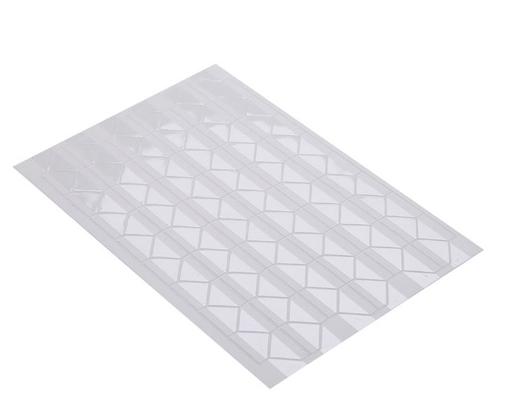 102 Photo Album Picture Scrapbook Corner Sticker Self Adhesive – 10 Colours - White