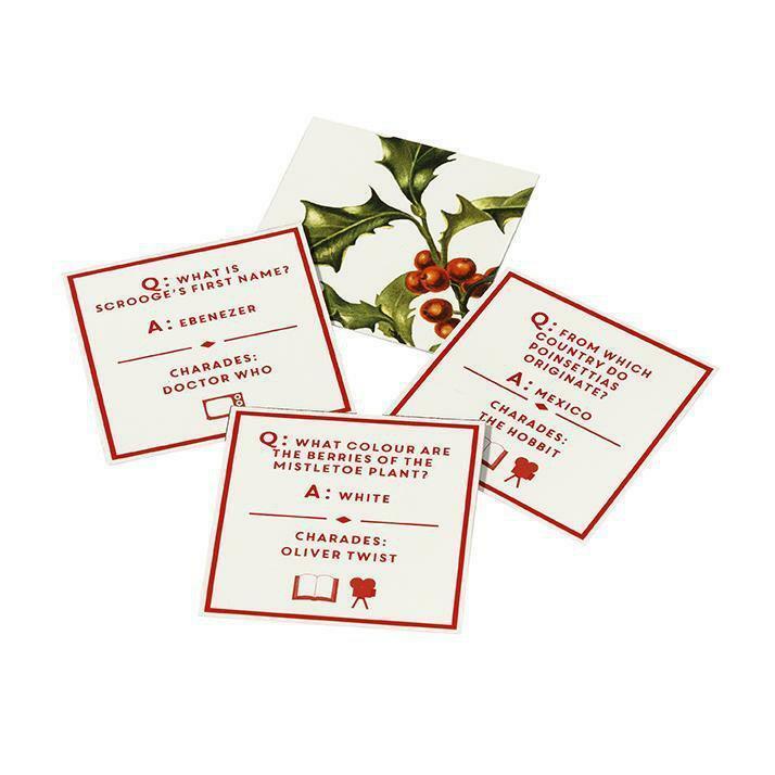 Christmas Games Bingo Trivia True False Fun Festive Party Dinner Table Game