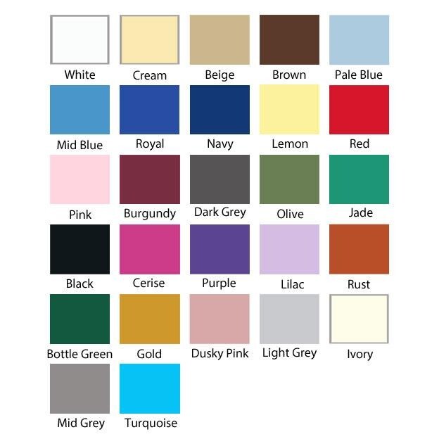 OPTI NYLON OPEN ENDED ZIP ZIPPER FASTNER OPEN END - 27 COLOURS - White