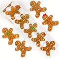 Gingerbread Man Stickers Peel & Stick Xmas Sticker Scrapbook Card Making