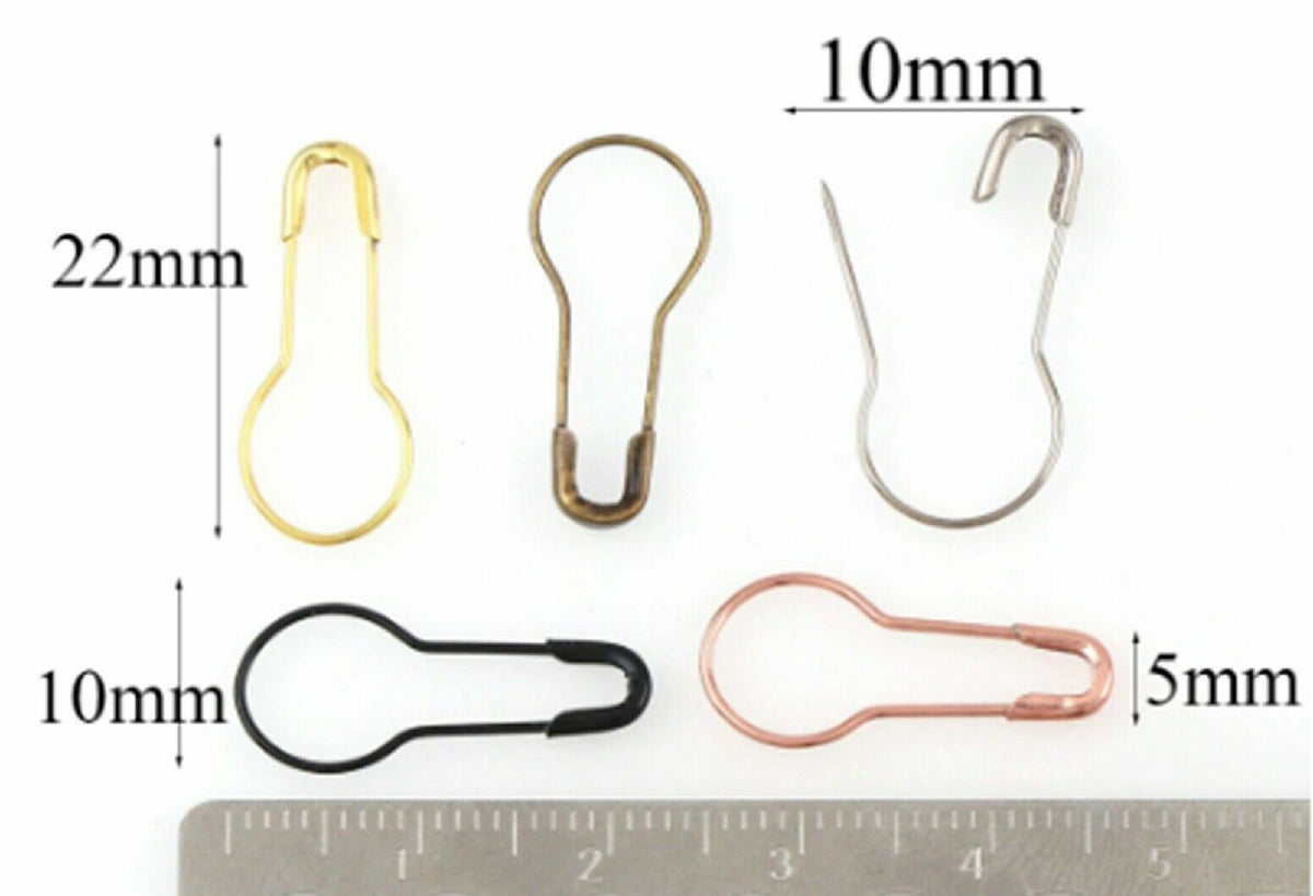 Stitch Markers Stitch Holders Knitting Crochet Metal Pins Mixed 5/10/25/50/100