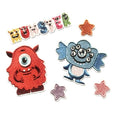 Cartoon Monster Patch Embroidered Patches Iron on / Sew on / Glue on - 1