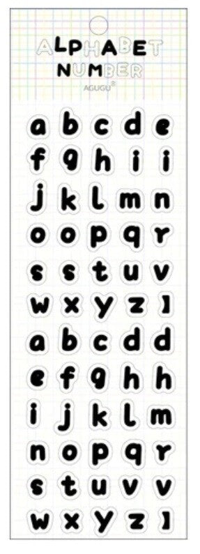 Self Adhesive Colourful Letters Number Alphabet Letter Numbers Craft Scrapbook - Alphabet Design 4