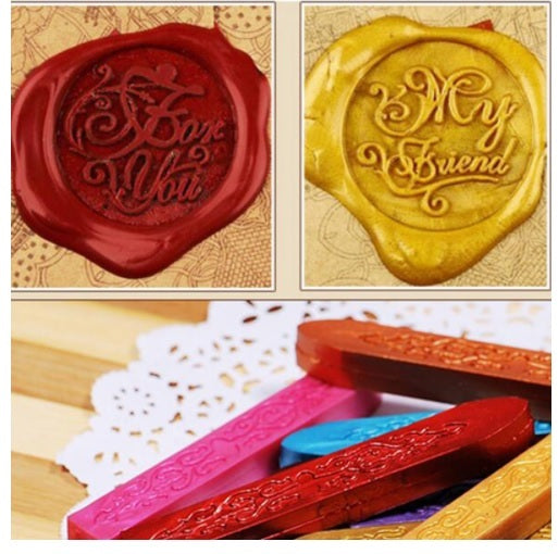 Traditional Wax Sealing Stick Letters Stamp Envelope Seal Scrap Book Manuscript