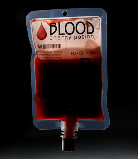 Halloween Vampire Reusable Blood Drink Bag Pouch Cosplay Creative Props UK Stock