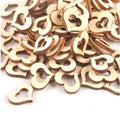 Wood Hollow Wooden Heart Rustic Wedding Scrapbook Craft Decoration Hearts