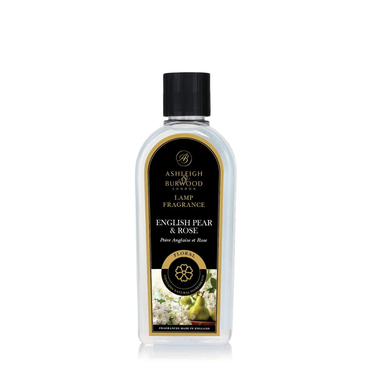 Ashleigh Burwood Catalytic Lamp Oil Fragrance Burner Refill Bottle Free Delivery - English Pear & Rose