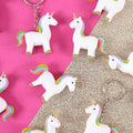 Magical Rainbow Unicorn Key Ring Key Chain Gift