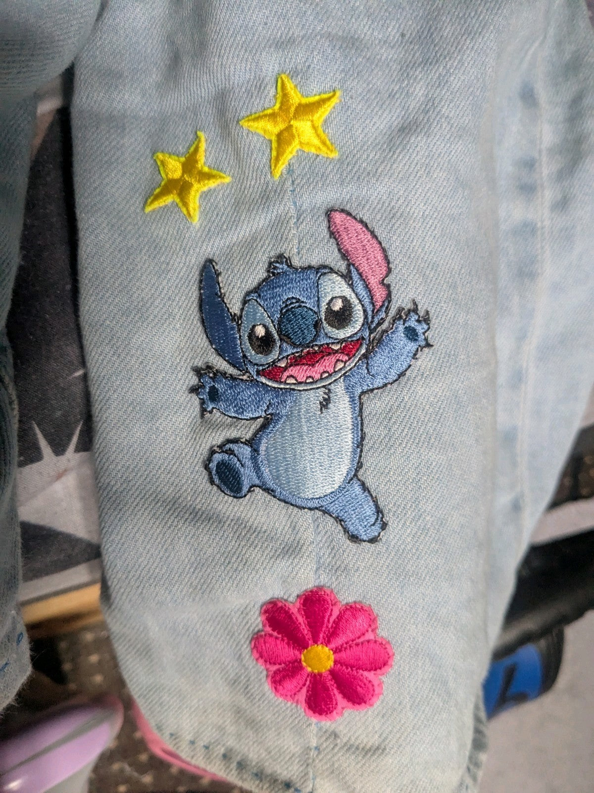 Daisy Flower Embroidered Patch Applique Customise Clothing Iron on Patches 4cm