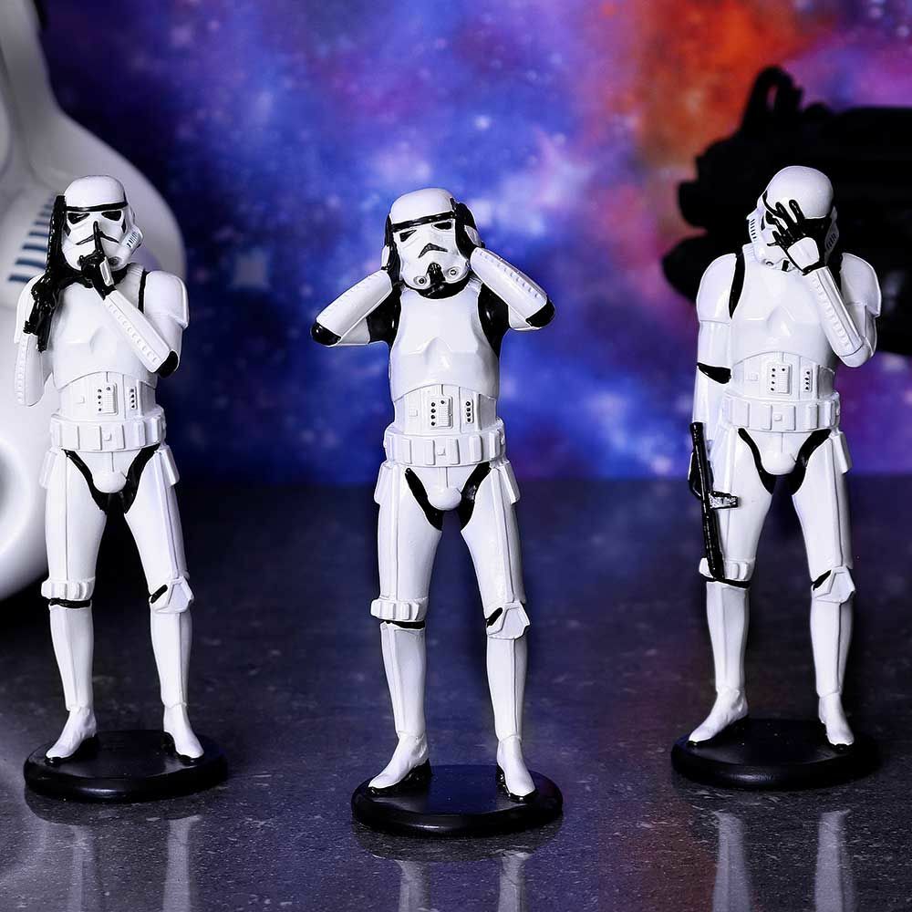 Star Wars Stormtrooper Licensed Helmet Box Pen Pot Bookends Poker Ornament