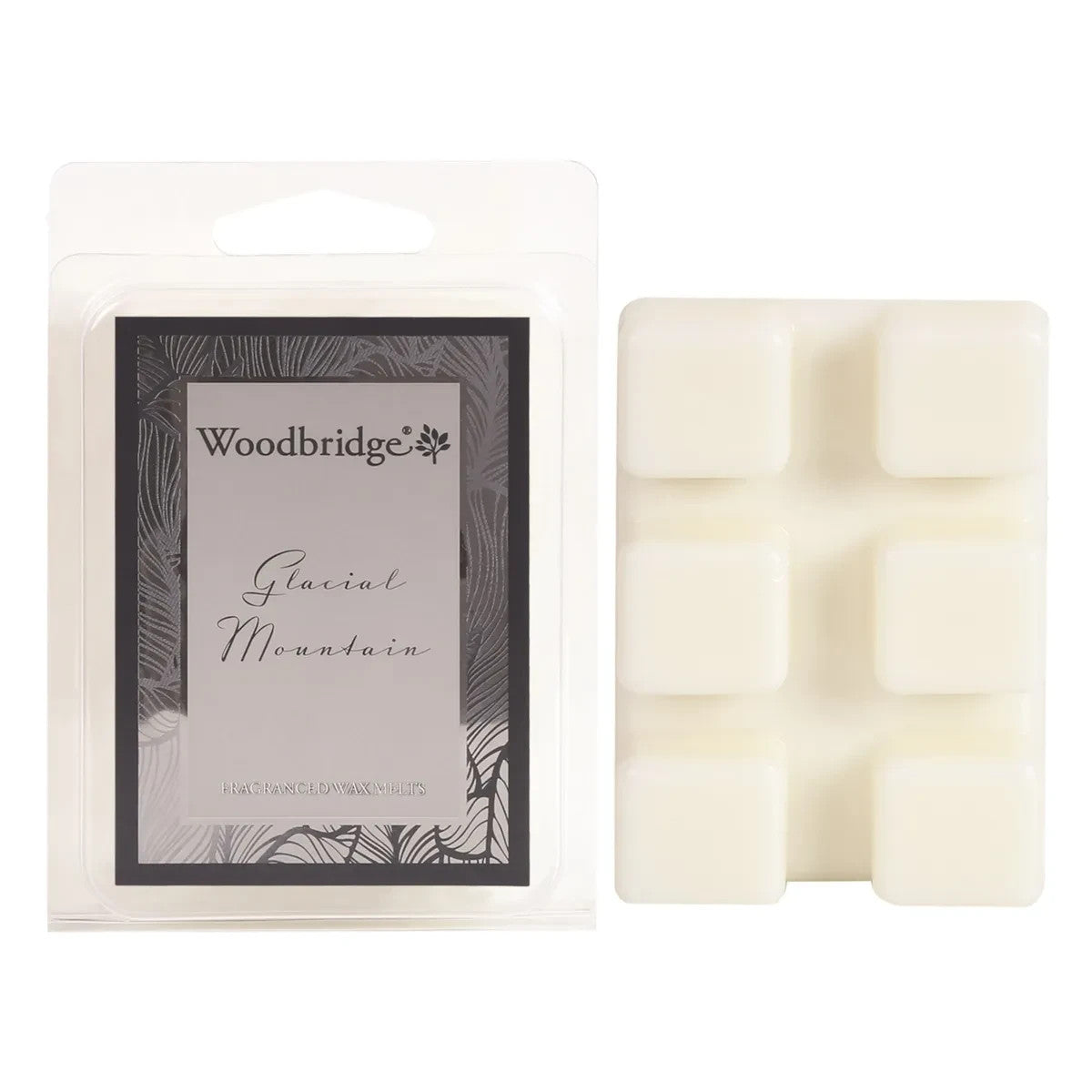 Woodbridge Scented Wax Melts - Melt Burn Time: Up to 16 Hours Per Segment - Glacial Mountain (6 Segments)
