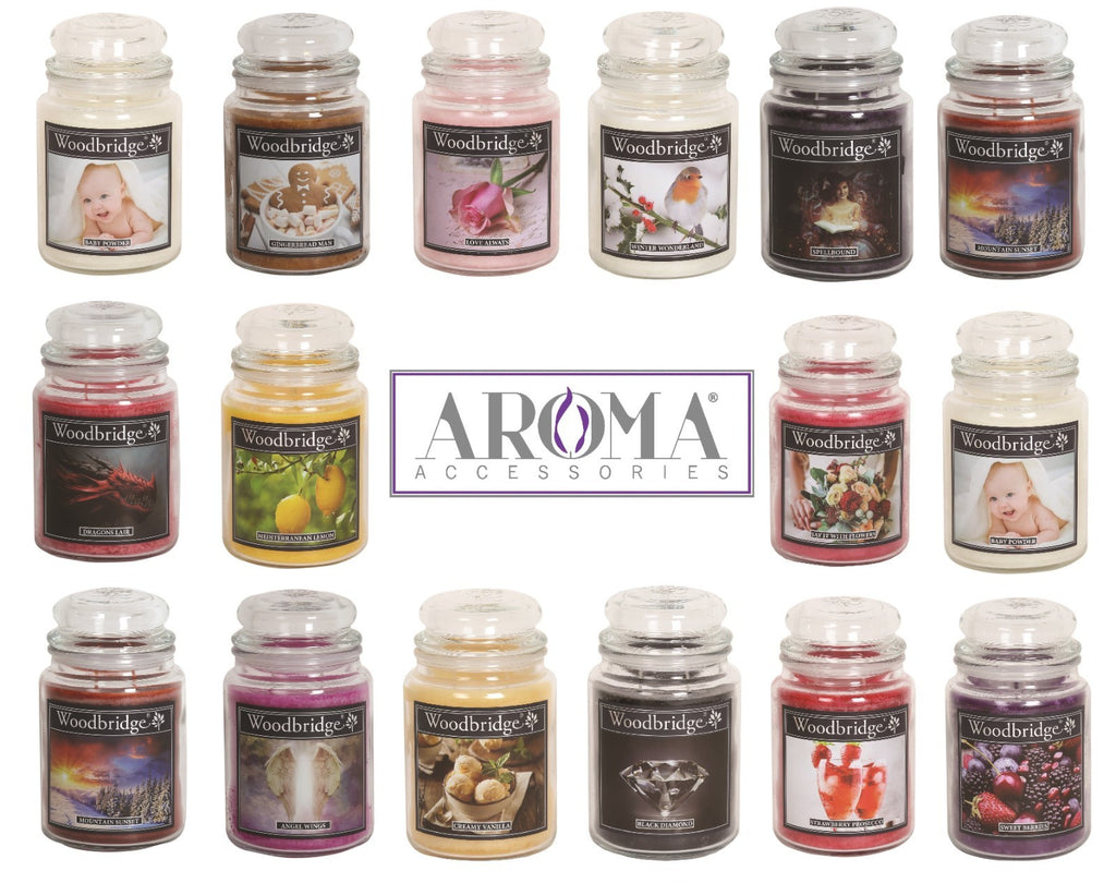 Woodbridge Candle - Double Wick Large Jar Candle 130 Hours Burn Time