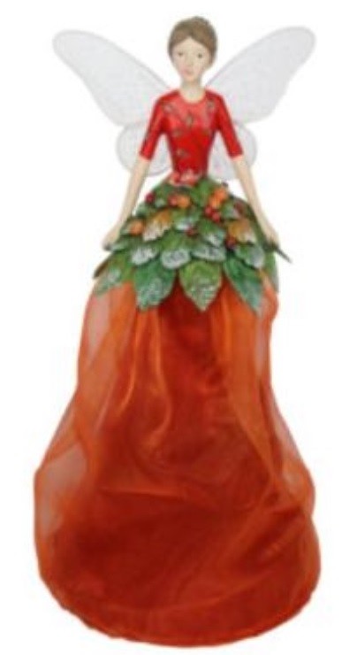 Christmas Tree Ornament Topper Top Angel Fairy Victorian Regency Gisela Graham - Design 5