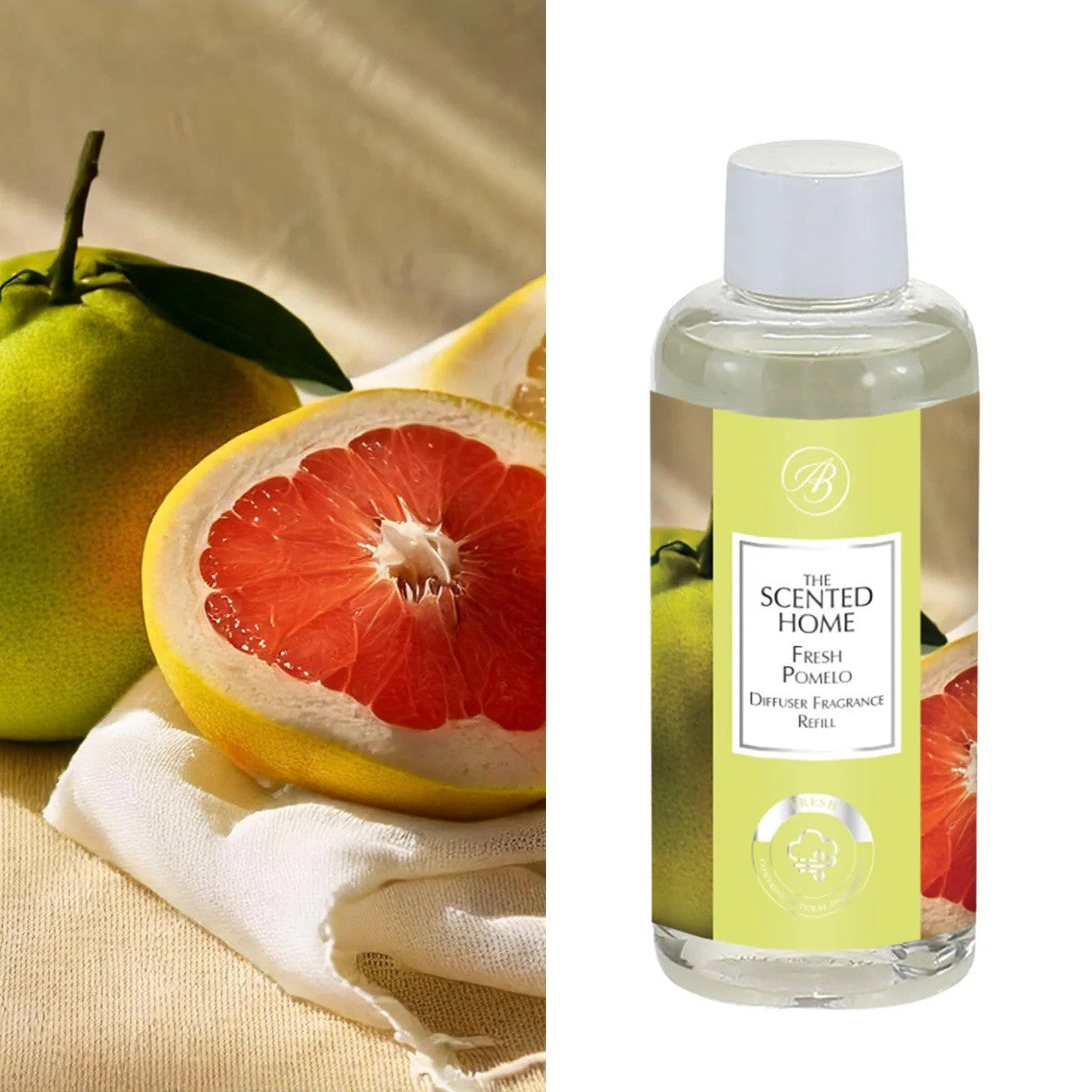 Ashleigh & Burwood Reed Diffuser Refill Scented Home Fragrance 150ml - Fresh Pomelo