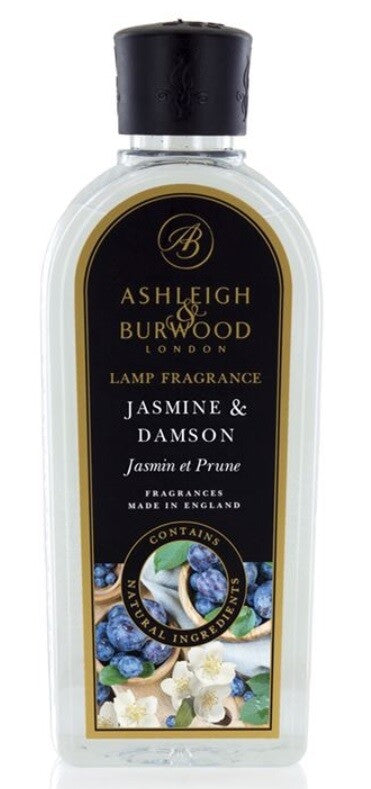 Ashleigh Burwood Catalytic Lamp Oil Fragrance Burner Refill Bottle Free Delivery - Jasmine & Damson