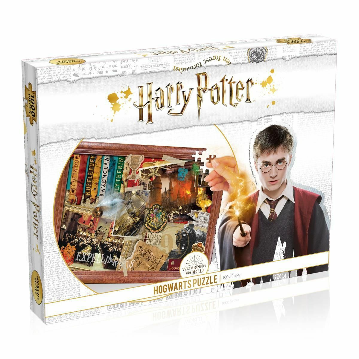 Harry Potter Hogwarts 1000 Piece Jigsaw Puzzle - Officially Licensed Product